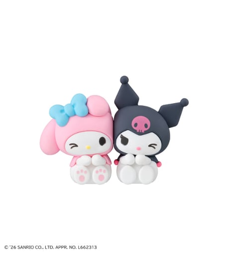 【予約】【送料無料】ぴたきゅーと サンリオキャラクターズ【再販】　4個入り1BOX［メガハウス］