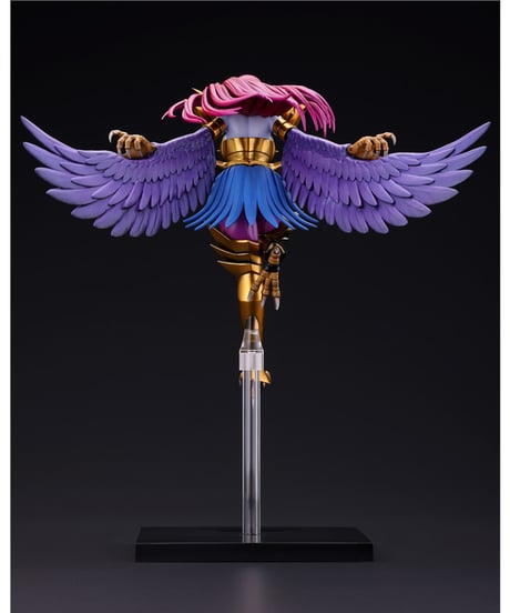 【予約】OSHI WORKS　ハーピィ・レディ　PVC塗装済み完成品　遊☆戯☆王デュエルモンスターズ　［コトブキヤ］