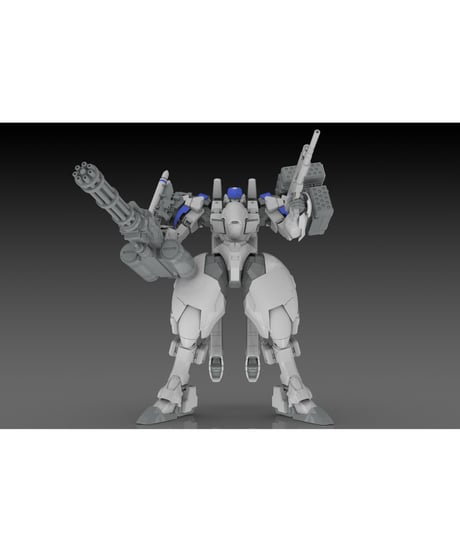 【予約】プラスチックキット「X-4+(PD-802) 装甲歩兵用　武装セット3[武装取り付け用肩パーツ＆DRu35 MLC＆R25ロケット＆M7Aガトリング砲]」　[PLUM]