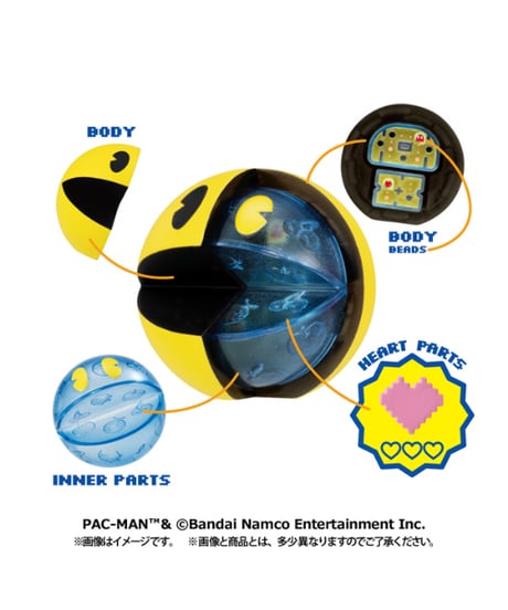 【予約】INSIDE FANTASY パックマン　4個入り1BOX　［メガハウス］