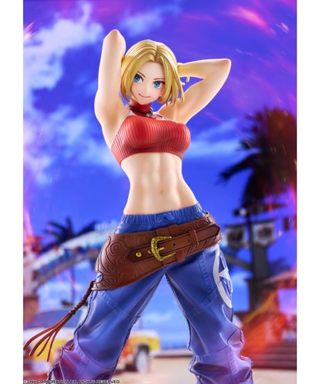 【予約】Fighting Girls Collection　1/7 スケールフィギュア　THE KING OF FIGHTERS XV ブルー・マリー　[GOLDENHEAD PLUS]