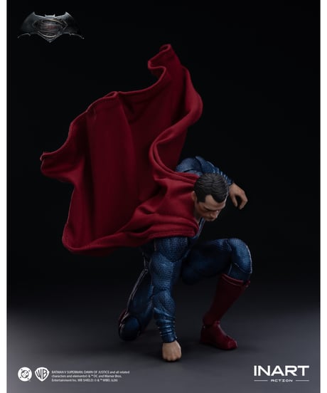 【予約】INART Action（インアート・アクション）―『バットマン vs スーパーマン ジャスティスの誕生』スーパーマン アクションフィギュア　［INART］