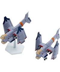 【予約】【送料無料】SYUTO Tiny Scale 1/350 『ヱヴァンゲリヲン新劇場版』 近接航空支援用垂直離着陸対地攻撃機 YAGR-3B　組み立て式プラキット　[StudioSYUTO]