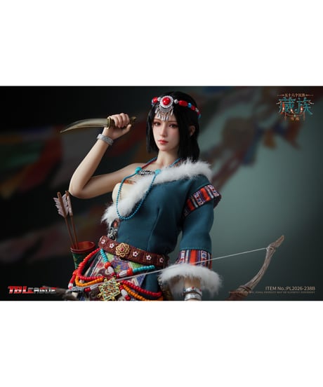 【予約】TBリーグ 1/6 56民族シリーズ チベット族 シュエリエン　［TBリーグ］