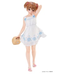 【予約】すずみちゃん　～おでかけ日和～　成形色フレッシュ　レジンキャストキット　［クルシマ製作所］