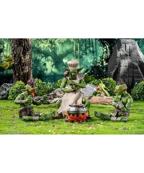 【予約】ゴブリン族 シェフ長ゴブリン 1/12スケール可動フィギュア (完成品)　［HopDo Toys］