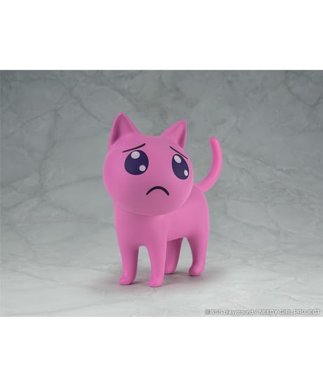 【予約】アニメ「NEEDY GIRL OVERDOSE」 ぴえん猫ソフビ 彩色済み完成品フィギュア　[メディコス・エンタテインメント]
