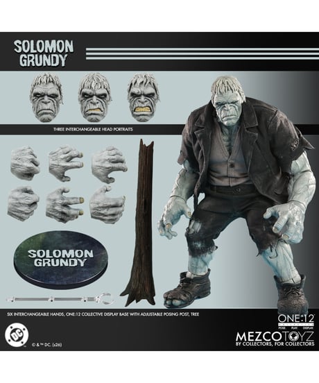 【予約】ワン12コレクティブ / DCコミックス : ソロモン・グランディ 1/12 アクションフィギュア　［メズコトイズ］