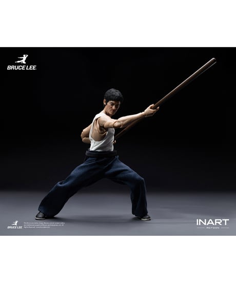 【予約】INART Action（インアート・アクション）― ブルース・リー（カンフー衣装）1/12スケール アクションフィギュア　［INART］