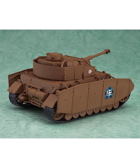 【予約】ねんどろいどもあ Ⅳ号戦車 D型改（H型仕様）　塗装済み完成品　ガールズ＆パンツァー 最終章　［グッドスマイルカンパニー］