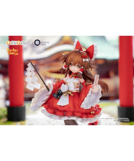 【予約】【特典付】Reverse 手のひら精霊 東方Project 博麗霊夢  塗装済み完成品フィギュア　［あみあみ×Reverse Studio］