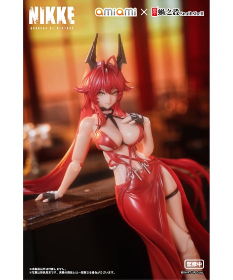 【予約】勝利の女神：NIKKE レッドフード - ナンセンスレッド 1/12 完成品アクションフィギュア　[あみあみ、蝸之殼Snail Shell(スネイルシェル) ]