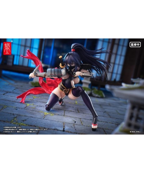 【予約】くノ一 裂風用オプションパーツセット 1/12 完成品オプションパーツ (フィギュア)　［蝸之殼Snail Shell］