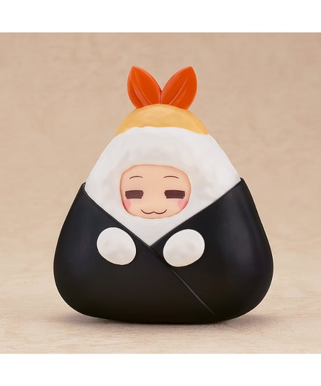 【予約】ねんどろいどもあ きぐるみフェイスパーツケース（天むす）　塗装済み完成品　［グッドスマイルカンパニー］