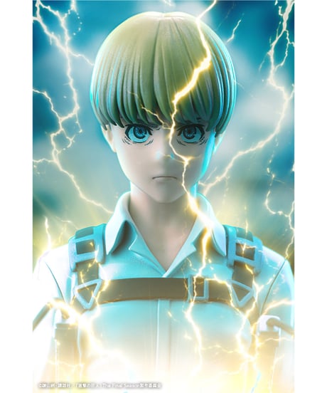 【予約】OSHI WORKS アルミン・アルレルト The Final Season ver.　進撃の巨人 The Final Season.　PVC塗装済み完成品　［コトブキヤ］
