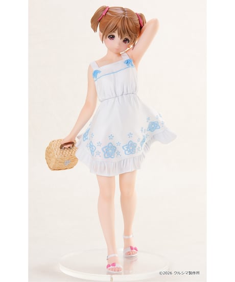 【予約】すずみちゃん　～おでかけ日和～　成形色フレッシュ　レジンキャストキット　［クルシマ製作所］