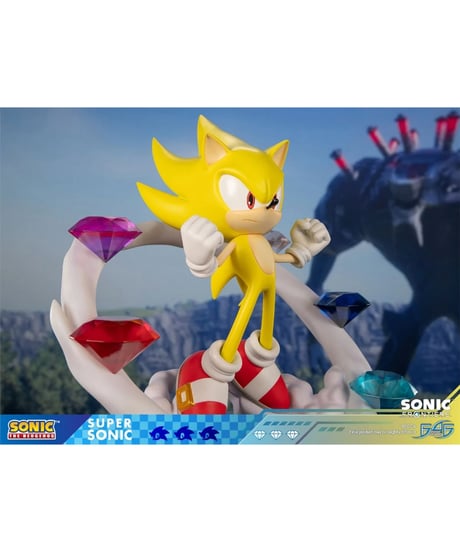 【予約】ソニックフロンティアスーパーソニックスタチュー (完成品) 『 ソニック・ザ・ヘッジホッグ 』　［ファースト4フィギュア］