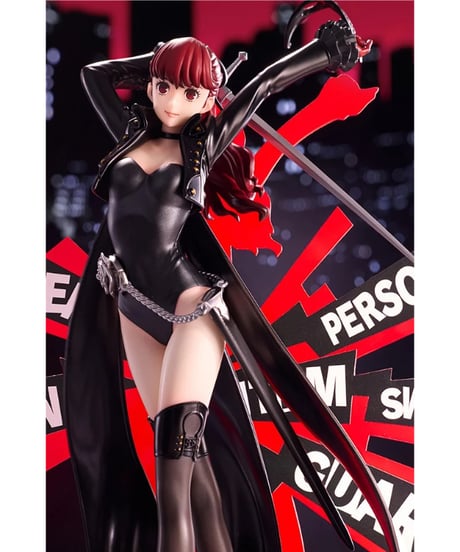 【予約】OSHI WORKS ペルソナ5 ザ・ロイヤル ヴァイオレット　PVC塗装済み完成品　［コトブキヤ］