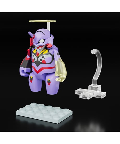 【予約】BRICKROID エヴァンゲリオン初号機 覚醒Ver.　ヱヴァンゲリヲン新劇場版　プラスチック製 塗装済み可動フィギュア　[ グッドスマイルカンパニー]