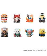 【予約】【送料無料】MEGA CAT PROJECT ワンピース ニャンピースニャーン！　海賊王におれはなるニャン！【再販】　8個入り1BOX 　［メガハウス］