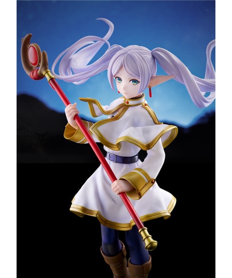 【予約】葬送のフリーレン　フリーレン ～対アウラ戦～　1/7スケール　PVC製塗装済み完成品　[キューズQ]