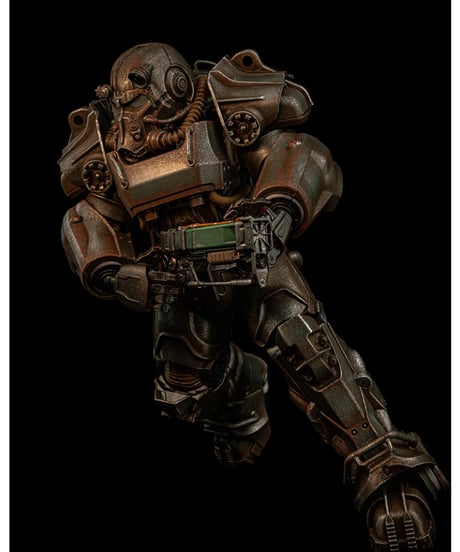 【予約】1/6 T-60 ラストパワーアーマー　1/6スケール　塗装済み可動フィギュア　Fallout (フォールアウト)　[threezero]
