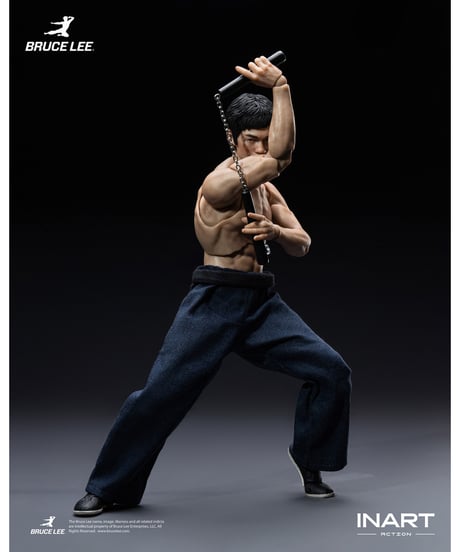 【予約】INART Action（インアート・アクション）― ブルース・リー（カンフー衣装）1/12スケール アクションフィギュア　［INART］