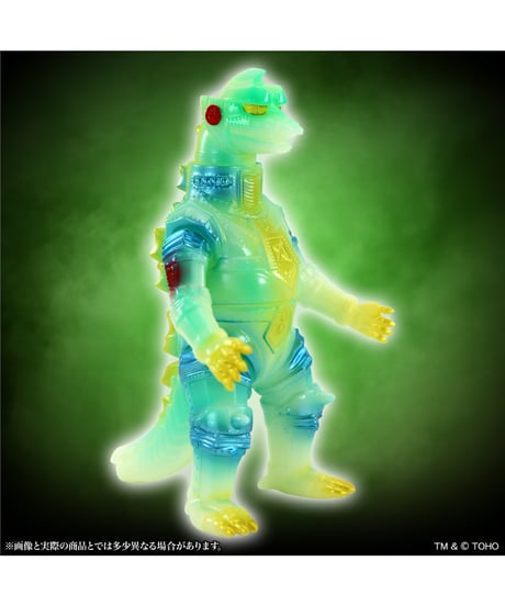 【予約】MSS ゴジラEX【第23弾】メカゴジラ（1975）ルミナスグリーン Ver.　彩色済み完成品　［CCP JAPAN］