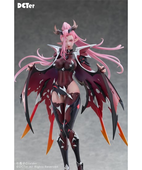 【予約】竜姫士 ヘスリオン　1/7スケール　塗装済み完成フィギュア　［PLUM］