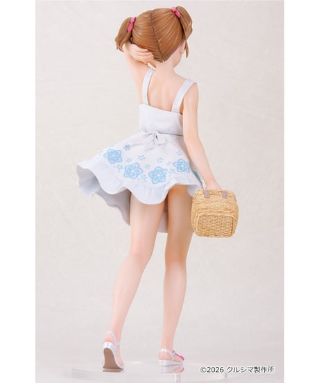 【予約】すずみちゃん　～おでかけ日和～　成形色アイボリー　レジンキャストキット　［クルシマ製作所］