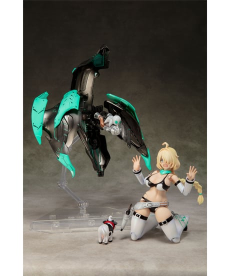【予約】AlienDress キャトル　DarkAdvent　一部塗装済、未組立キット　［アルファマックス］
