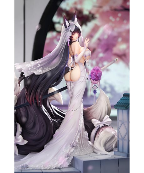 【予約】アズールレーン 武蔵 純潔清浄のウィステリアVer.  LEDアクリル展示ケース付きスペシャル版　1/7スケールフィギュア　［APEX-TOYS］