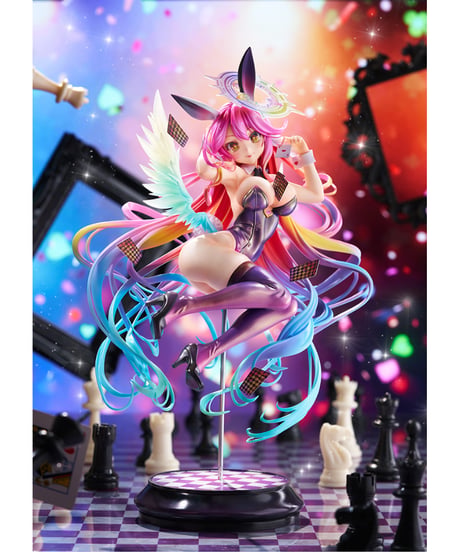 【予約】ジブリール バニーVer.　1/6スケール　塗装済み完成品　ノーゲーム・ノーライフ　［ファット・カンパニー］