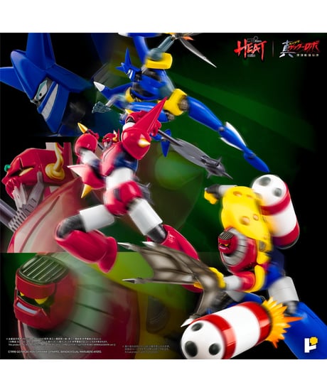 【予約】POSE＋METAL HEAT 真ゲッター1 (真ゲッターロボ 世界最後の日ver.)　塗装済み完成品　［AWAKEN STUDIO］