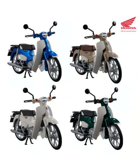 【予約】KAITANICS Hondaスーパーカブ110 バージンベージュ　組立て式フィギュア［メガハウス］