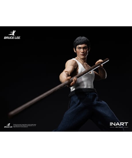 【予約】INART Action（インアート・アクション）― ブルース・リー（カンフー衣装）1/12スケール アクションフィギュア　［INART］