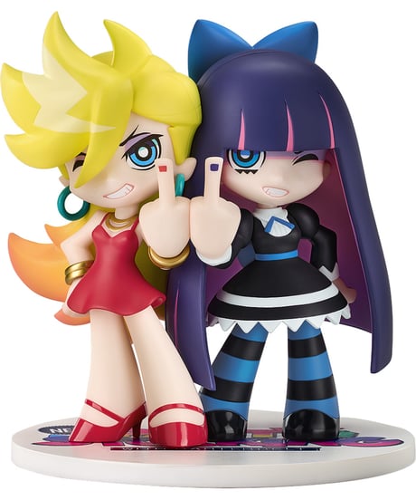 【予約】Mini Memory パンティ＆ストッキング　塗装済み完成品　New PANTY & STOCKING with GARTERBELT　[グッドスマイルカンパニー]
