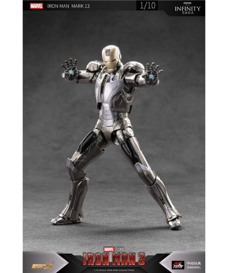 【予約】Infinity Action Xシリーズ アイアンマンMk13　［ZD TOYS］