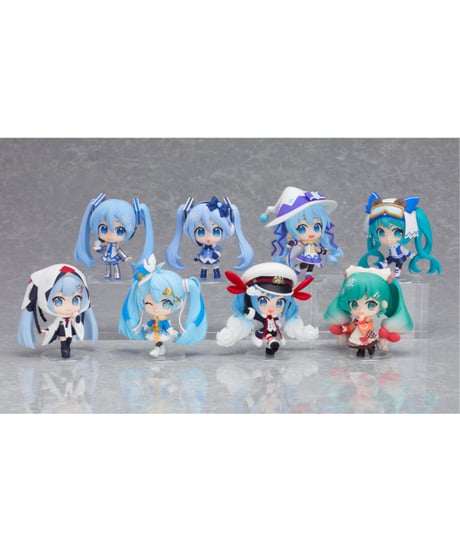 【予約】ブラインドボックスシリーズ 雪ミクオールスターズ フィギュアコレクション Vol.1　8個入り1BOX　［グッドスマイルカンパニー］