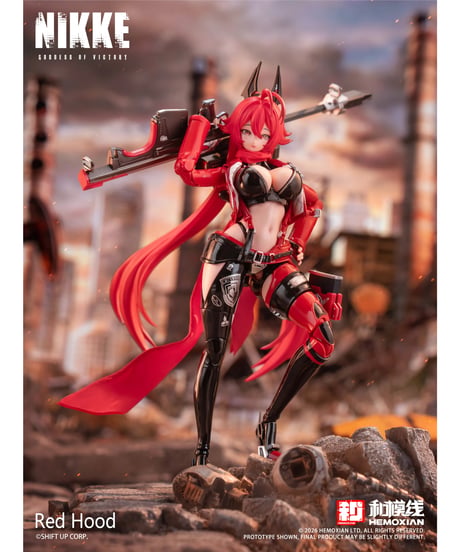 【予約】勝利の女神：NIKKE レッドフード 1/12プラスチックキット　［和模線］