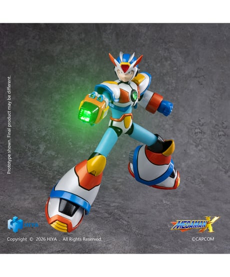 【予約】ロックマンX アクションフィギュア X マックスアーマー Ver.  (完成品)　［ハイヤトイズ］