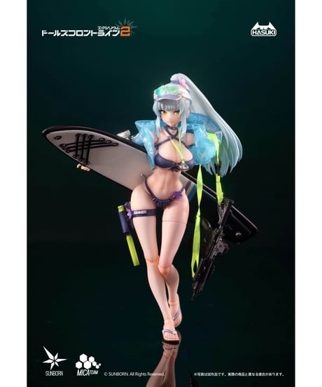 【予約】pocket art PA013 ドールズフロントライン2：エクシリウム クルカイ 蒼き軌跡Ver. 通常版 1/12 完成品アクションフィギュア　［HASUKI］