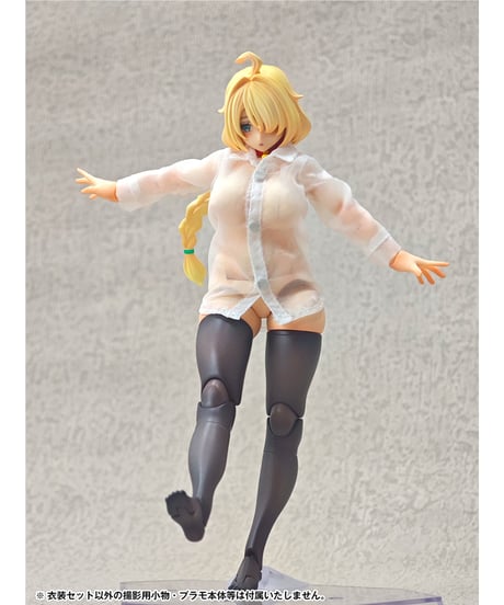 【予約】シースルーシャツ　プラモ・ドール用衣装(完成品)　［アルファマックス］