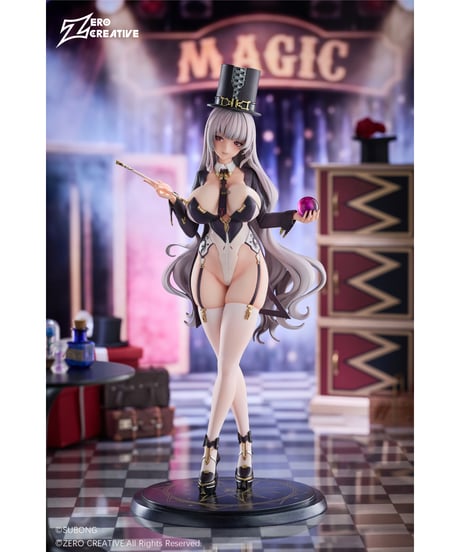 【予約】バニーマジシャン - イリス　1/6　塗装済み完成フィギュア　［PLUM］