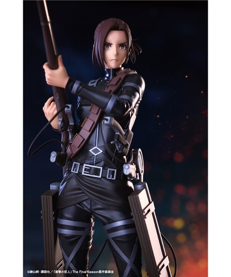 【予約】OSHI WORKS サシャ・ブラウス The Final Season ver.　進撃の巨人 The Final Season.　PVC塗装済み完成品　［コトブキヤ］