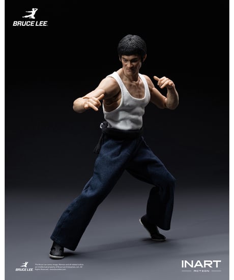 【予約】INART Action（インアート・アクション）― ブルース・リー（カンフー衣装）1/12スケール アクションフィギュア　［INART］