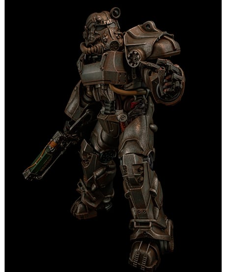 【予約】1/6 T-60 ラストパワーアーマー　1/6スケール　塗装済み可動フィギュア　Fallout (フォールアウト)　[threezero]
