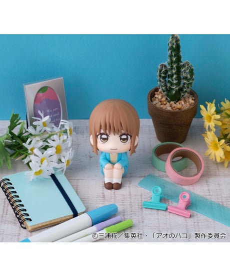 【予約】【送料無料】るかっぷ アオのハコ 鹿野千夏　彩色済みフィギュア　[メガハウス]