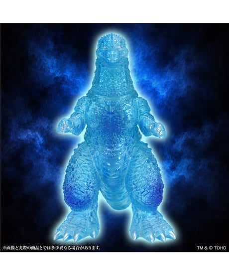 【予約】MSS ゴジラEX【第24弾】ゴジラ（2023）クリアブルー Ver.　彩色済み完成品　[CCP JAPAN]