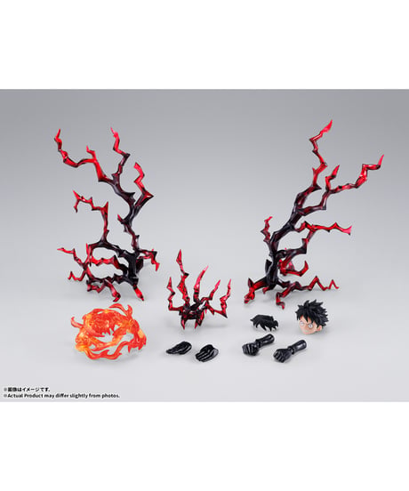 【予約】【送料無料】S.H.Figuarts モンキー・D・ルフィ -新世界 -オプションパーツセット　ONE PIECE　［バンダイ］【2027年4月発売予定】